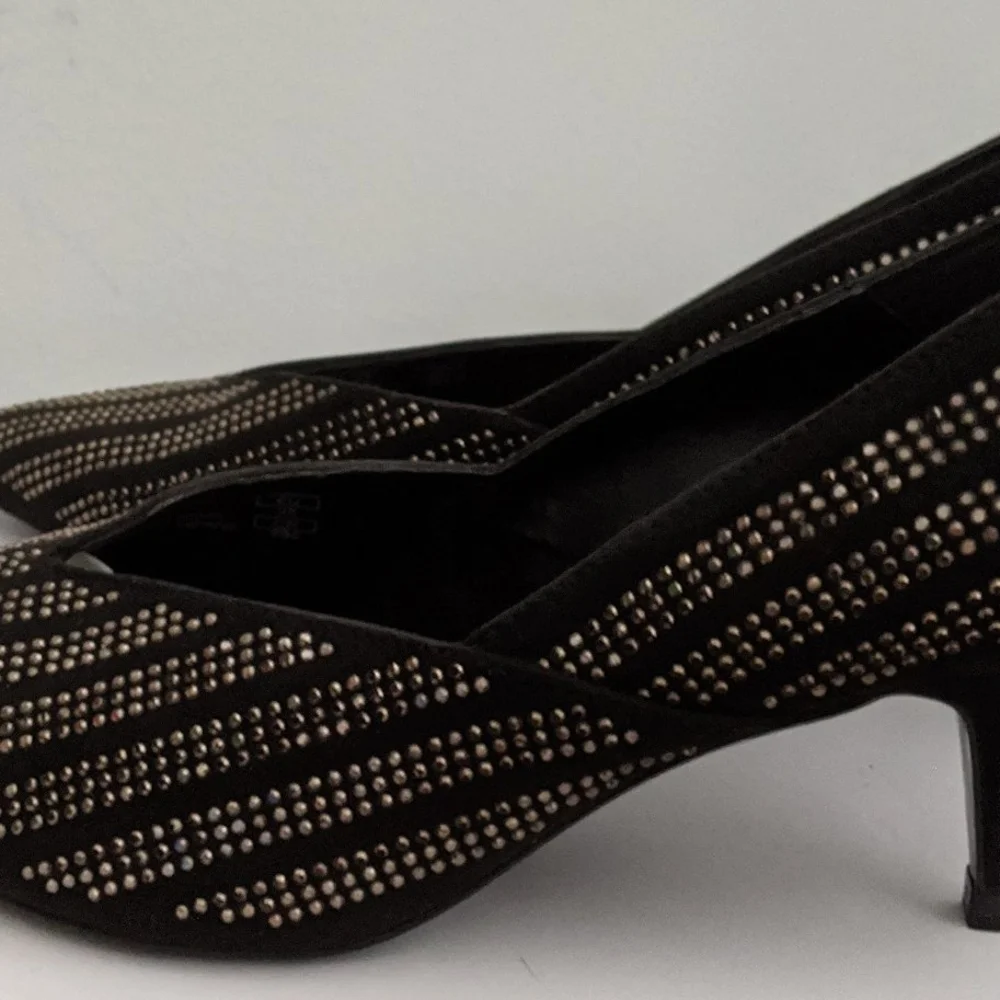 Zara Elegant Black Women's Heels 36.5 New - Picture 5 of 6